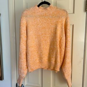NWOT Orange “Creamsicle” Wool Sweater by HYFVE Size M